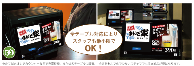 飲み放題も簡単設定 飲み放題も簡単設定